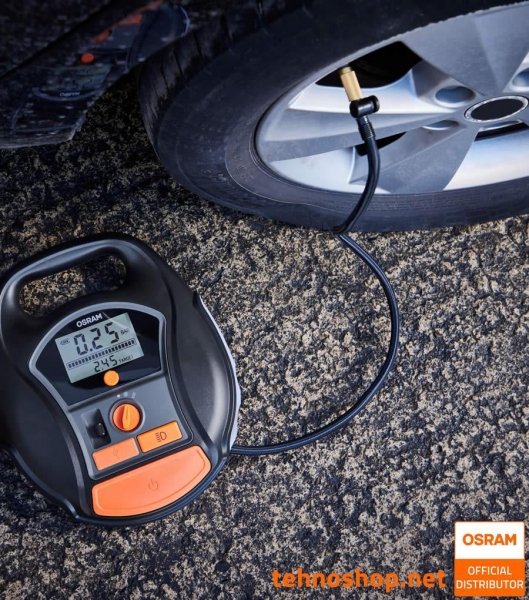 RECHARGEABLE DIGITAL TYRE INFLATOR AND AIR PUMP OSRAM OTIR6000