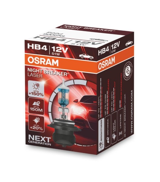 BULB OSRAM HALOGEN HB4 9006NL 51W P22D FS1