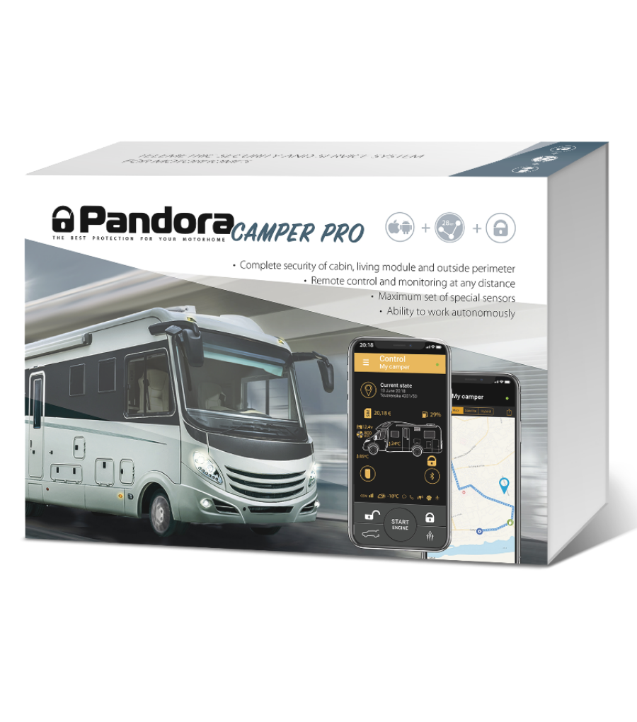 Varnostni sistem Pandora_CAMPER ALARM PANDORA CAMPER PRO GSM GPS