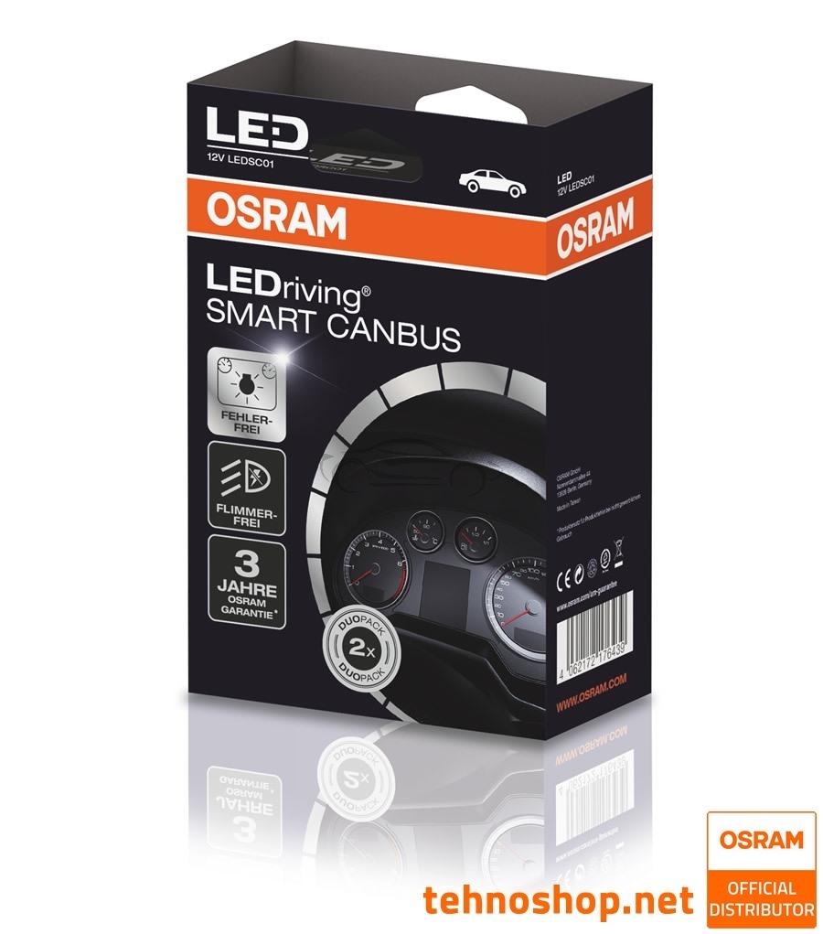 DEKODER OSRAM SMART CANBUS ZA LED H7 NIGHT BREAKER LED LEDSC01 FS2