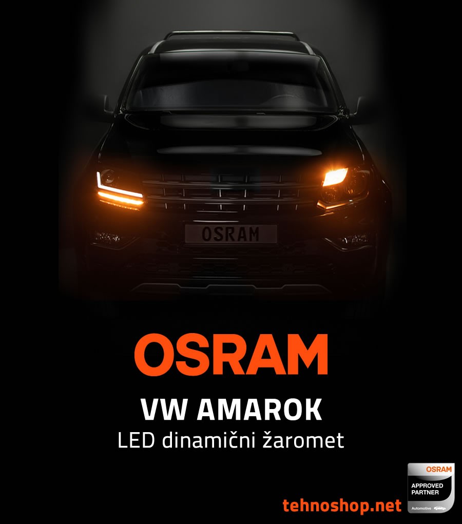 ŽAROMET OSRAM LEDriving® VW AMAROK - BLACK EDITION LEDHL107-BK RHD FS1