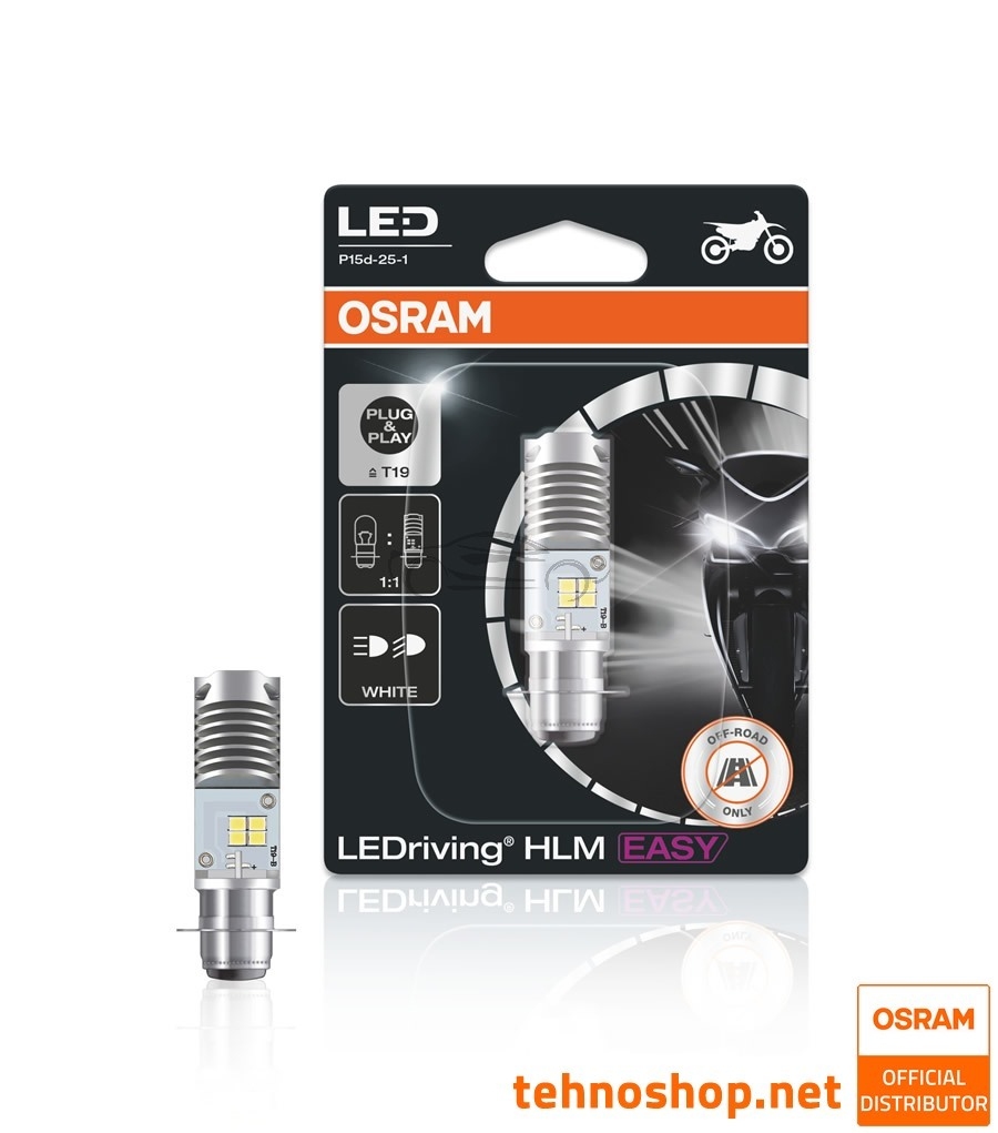 LED ŽARNICA OSRAM T19 LEDriving HLM EASY 7335DWESY-01B P15d