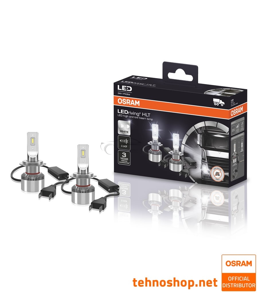 LED ŽARNICE H7 OSRAM LEDriving® HLT 64215DWS 18W 24V PX26d FS2