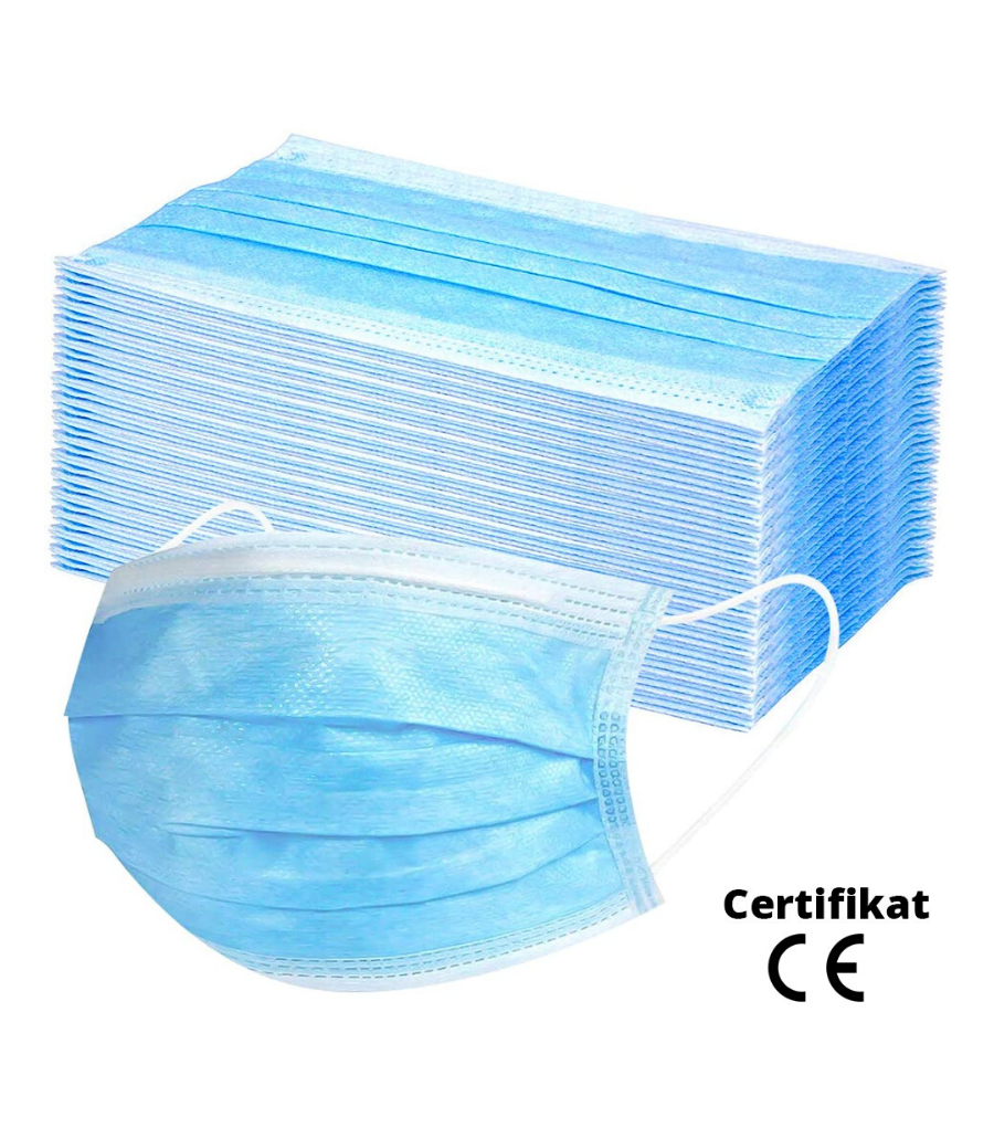 SURGICAL PROTECTIVE FACE MASK (50 pieces)