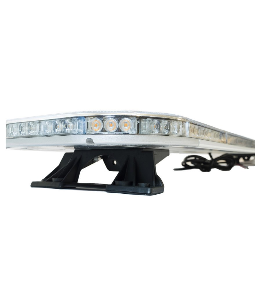 LED WARNING LIGHT BAR BLK0008 12/24V (R65, R10)