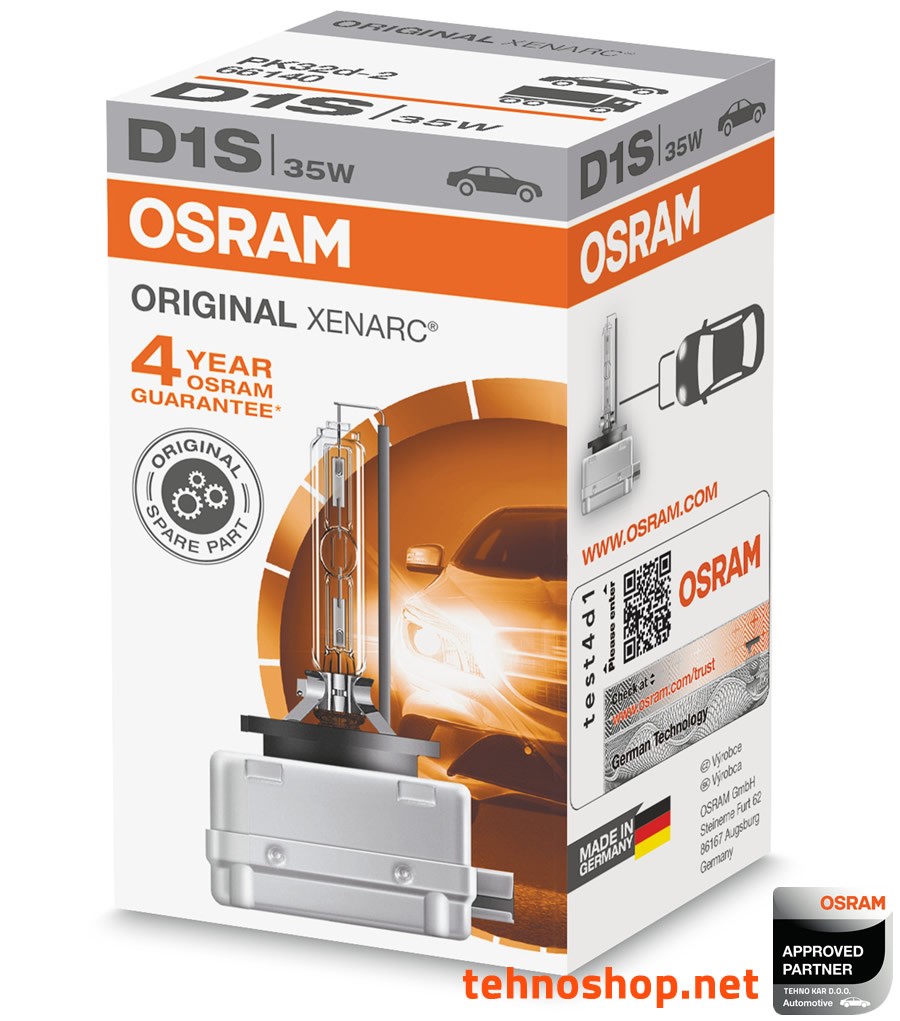 Osram d1s 85v/35w pk32d-2 XENARC Classic brûleur au xénon
