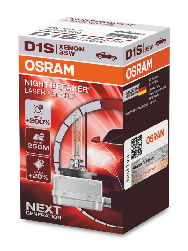Ampoule Xénon OSRAM 1 D1S XENARC® ORIGINAL - 66140 au meilleur prix