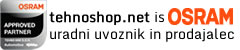 Tehnoshop.net je uradni odobreni distributer Osram automotive. Uradni uvozni in prodajalec Osram. Potrjen partner Osram!