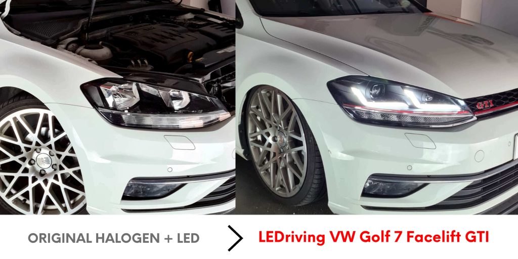 Full led headlights osram GOLF 7.5 gti edition ledhl109-gti