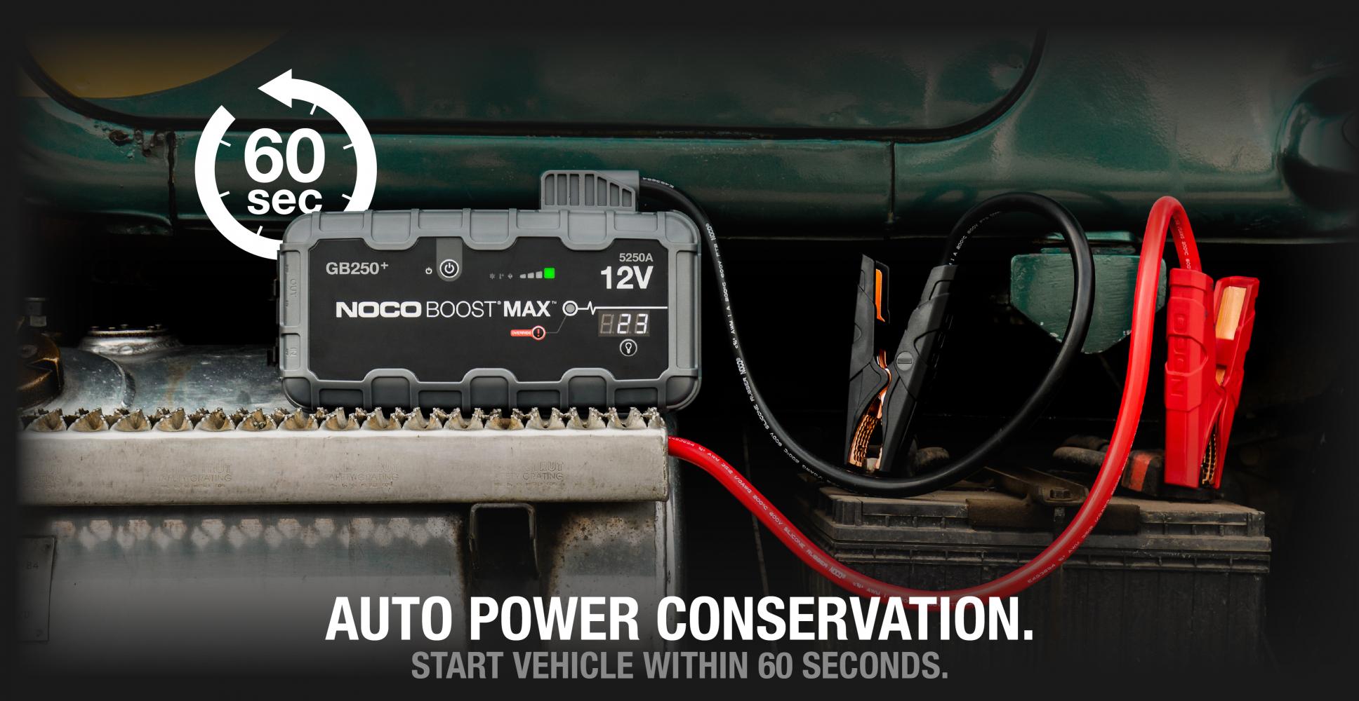 Noco GB250 Boost Max - Starthilfe für 12V Blei-Säure-Batterien